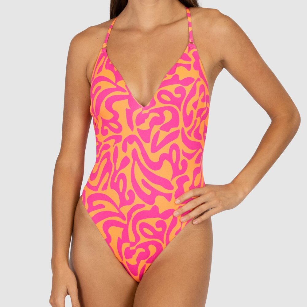 Baku Deep V One Piece - size 8CAN